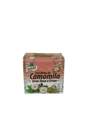 Chá de Camomila, Erva Doce e Ervas