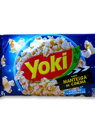 Pipoca Microondas (Manteiga de Cinema) - Yoki 100g