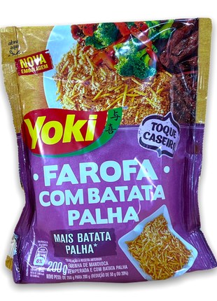 Farofa, gewürzt mit Strohkartoffeln – 200 g