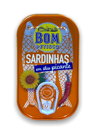 Whole Sardines in Spicy Oil - 120g