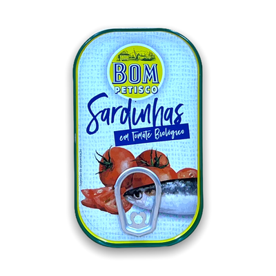 Sardinha Inteira em Tomate Biológico - 120g