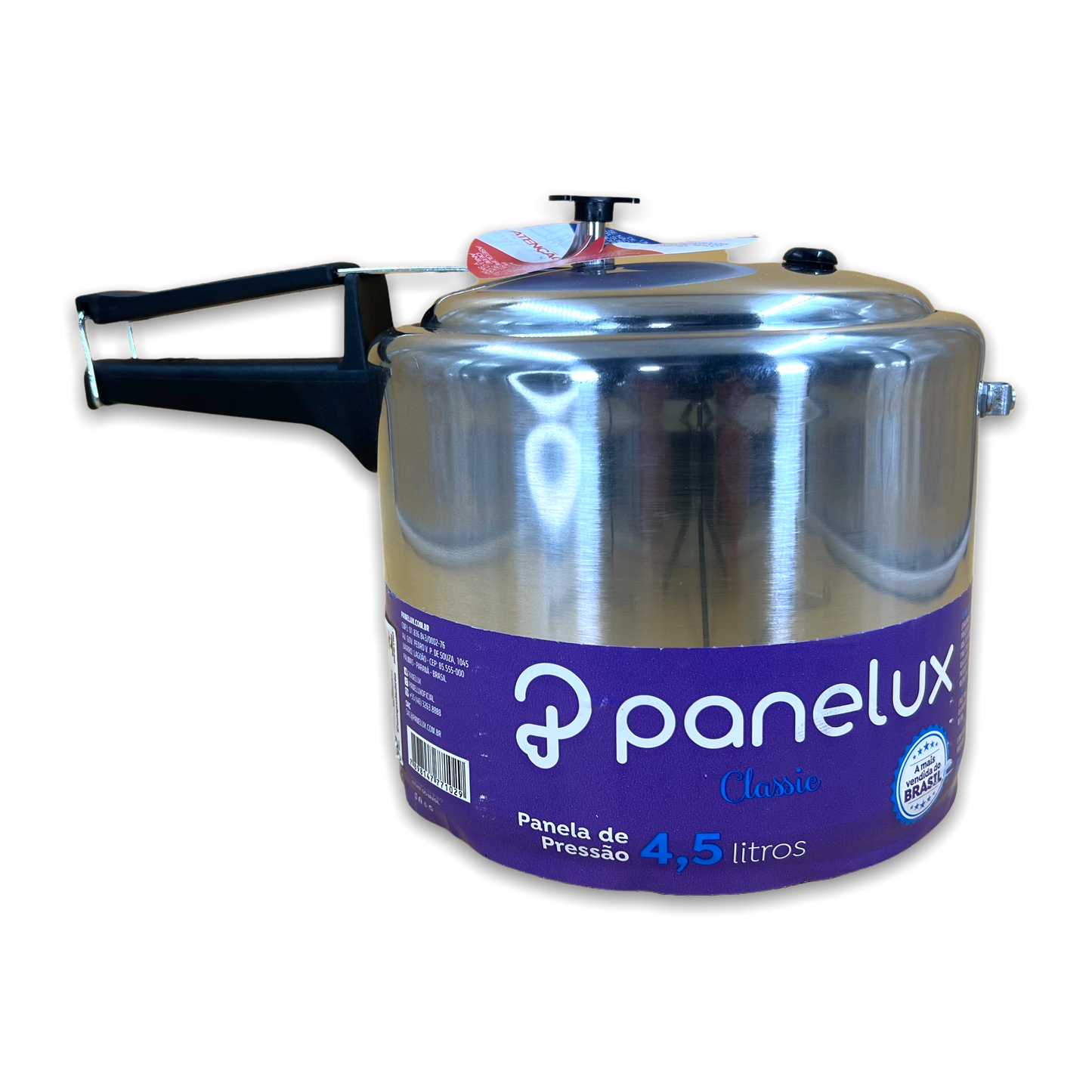 Polierter klassischer Schnellkochtopf – 4,5 l