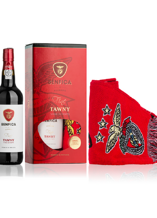 Tawny SL Benfica mit Schal – Portwein 750 ml