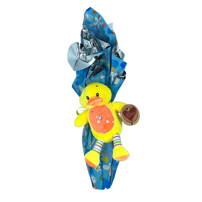 Ovo de Chocolate Ramalhete Love + Peluche - 150g