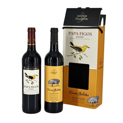 Papa Figos + Trinca Bolotas - Vinho Tinto 2 x 750ml
