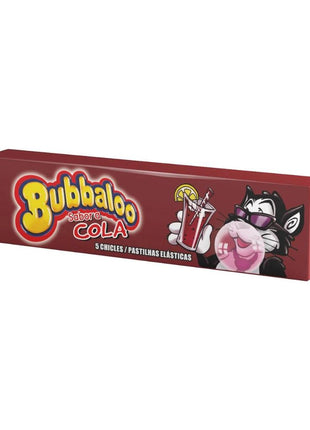 Bubbaloo Cola Flavor Chewing Gum - 38g
