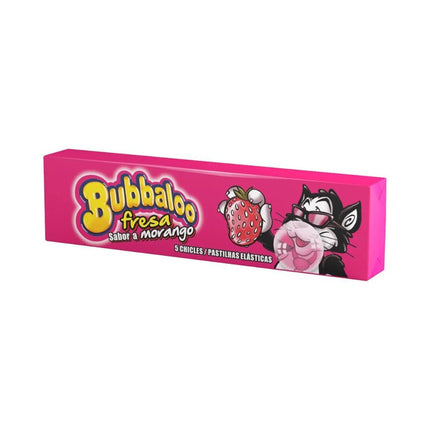 Pastilha Elástica Bubbaloo Sabor Morango - 38g