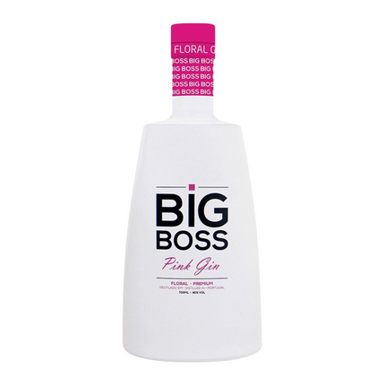 Pink Dry Gin Floral Premium Big Boss - 700ml