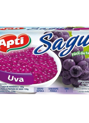 Grape Flavor Sago - 250g