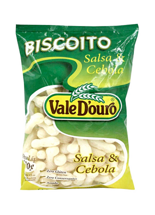 Biscoito de Polvilho Sabor a Salsa e Cebola - 100g