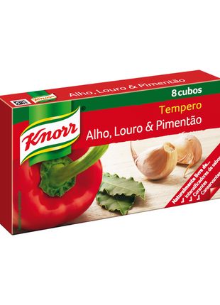 Tempero Knorr Alho, Louro e Pimentão - 72g