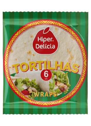 Tortilhas Wraps 6 Un. - 420g