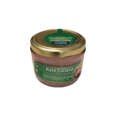 Patê Caseiro c/ Ervas Finas - 125g