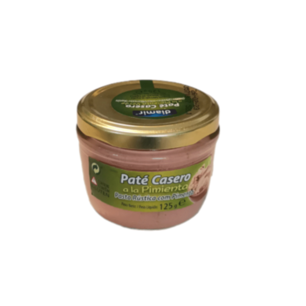Hausgemachte Pastete mit grünem Pfeffer - 125g