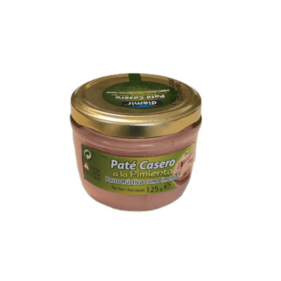 Patê Caseiro c/ Pimenta Verde - 125g