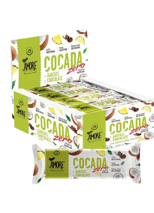 Cocada com Abacaxi und Chocolate Zero