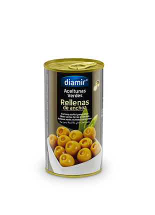 Mit Sardellen gefüllte grüne Oliven – 350 g