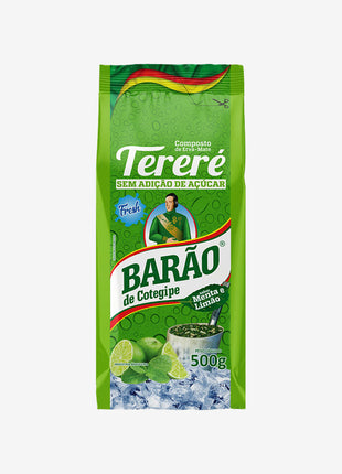 Tereré Yerba Mate mit Minze und frischer Zitrone – 500 g