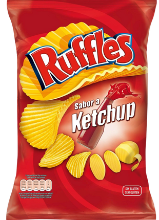 Batata Frita Ruffles Sabor Ketchup