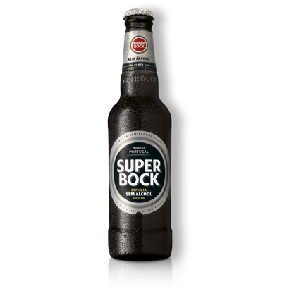 Super Bock Black Non-Alcoholic Beer - 330ml